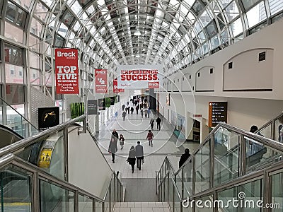 Walking towards Union Train Station Editorial Stock Photo