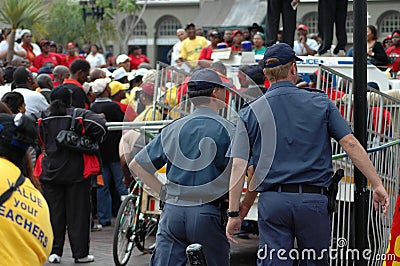 Walkout Editorial Stock Photo