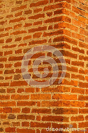 Wall brick vision detail landscape old texture Stock Photo