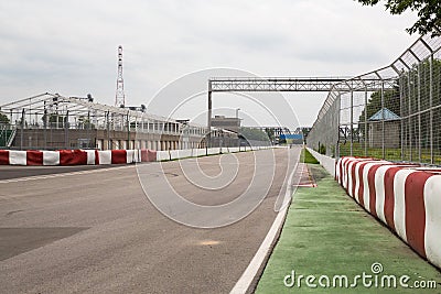 The Wall of Champions Circuit Gilles Villeneuve Stock Photo