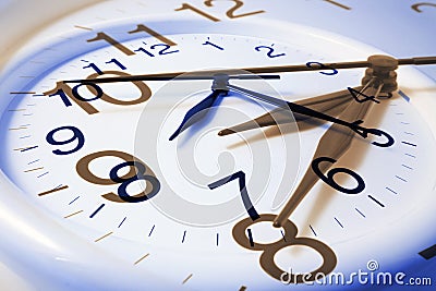 Wall Clocks Stock Photo