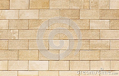 Wall of light, yellow Sandstone. Background image, texture Stock Photo