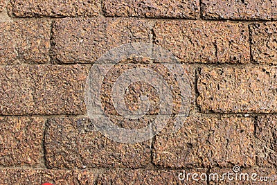 wall laterite Stock Photo