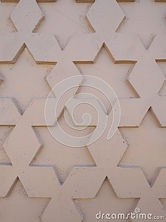 Wall mosque of decoration Stock Photo