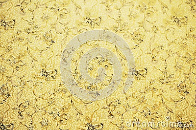 Wall paper with flower pattern Stock Photo