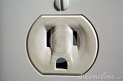 Wall Socket Stock Photo