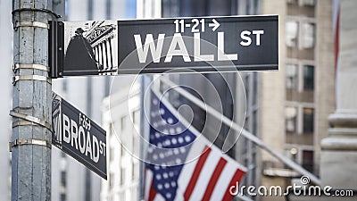 Wall Street Stock Photo