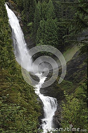 Wallace Falls State Park Stock Photo