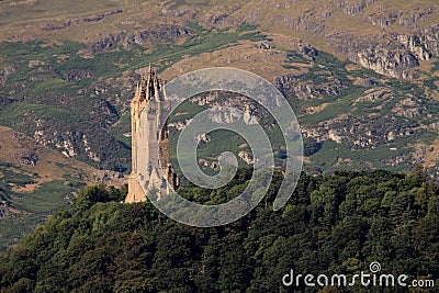 Wallace Monument, Stirling, Scotland Stock Photo