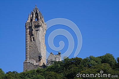 Wallace Monument, Stirling, Scotland Stock Photo