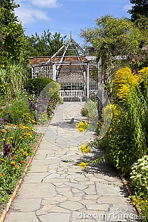 The Walled Garden in Brockwell Park, Brixton. Stock Photo