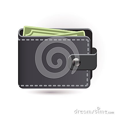 Wallet Vector Illustration