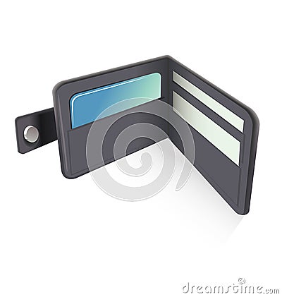 Wallet Vector Illustration