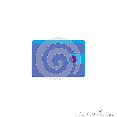 wallet illustration logo vector Vector Illustration