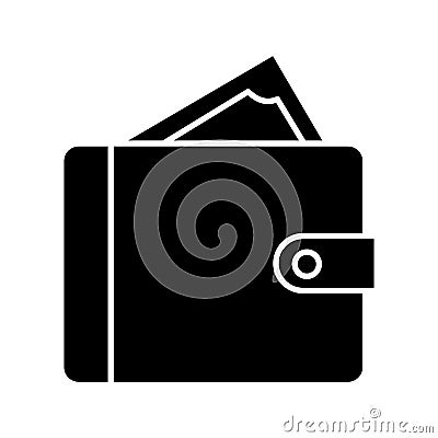 Wallet Vector icon which can easily modify or edit Stock Photo