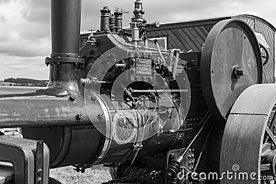 Wallis and Steevens 10 ton road roller Editorial Stock Photo