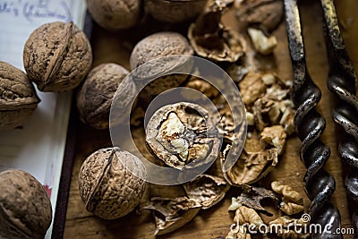 Wallnuts Stock Photo