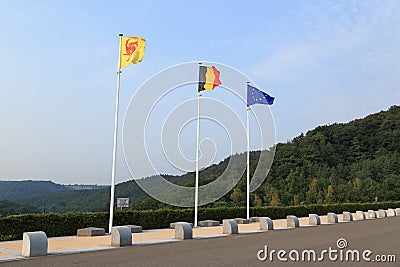 Flags Editorial Stock Photo