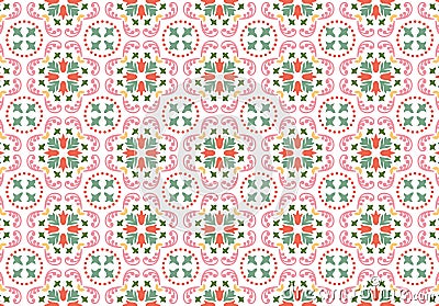 Wallpaer pattern Vector Illustration