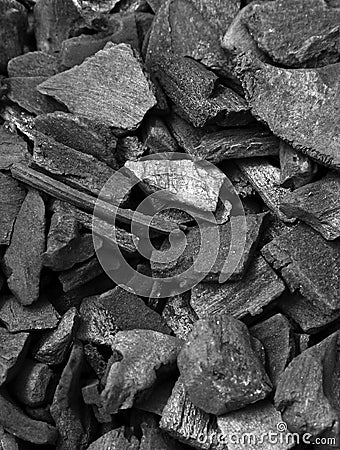 Coal wallpaper Stock Photo