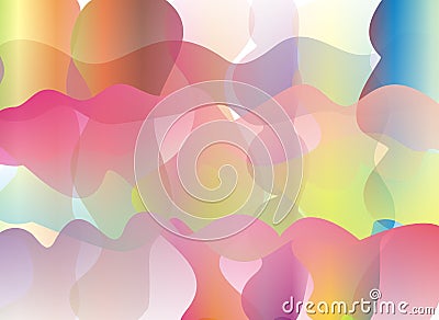 WALLPAPER WITH COLORFUL BACKGROUND AND ABSTRACT Stock Photo