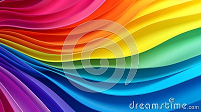 Wallpaper, stripes, textures, shapes, with the LGBTQ rainbow pride colors background Stock Photo