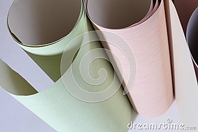 Wallpapers, close up. light-colored Stock Photo