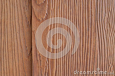 The wall fake wood gypsum plaster Stock Photo