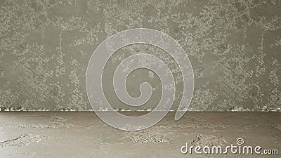 Walls of a shell in high resolution - 3D rendering Stock Photo