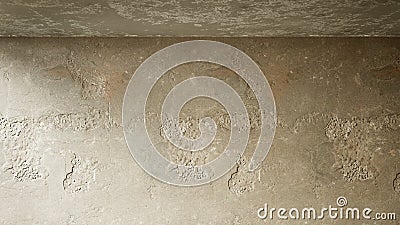 Walls of a shell in high resolution - 3D rendering Stock Photo