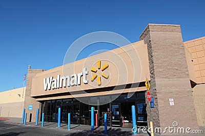 Walmart Editorial Stock Photo