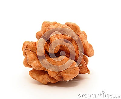 Walnut Kernel Stock Photo