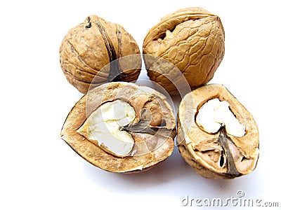 Walnuts Stock Photo