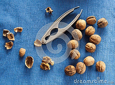 Walnuts composition Stock Photo