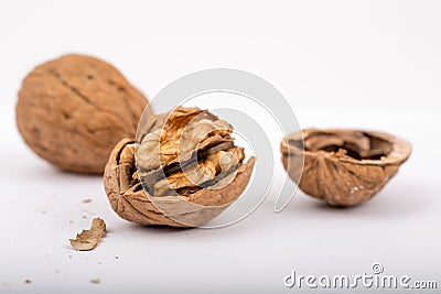 Walnuts - the superfood nut Stock Photo