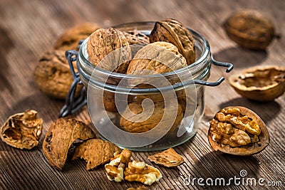 Walnuts Stock Photo