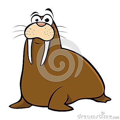 Walrus Vector Illustration