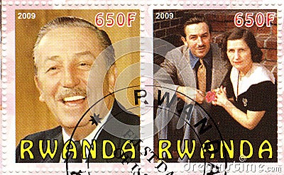 Walt Disney American film producer, animator Editorial Stock Photo