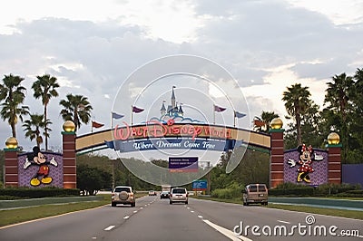 Walt Disney World Editorial Stock Photo