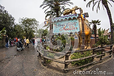 Walt Disney World - Orlando/FL Editorial Stock Photo