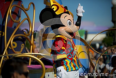 Walt Disney World parade Editorial Stock Photo