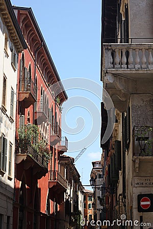 Colors of Verona Stock Photo