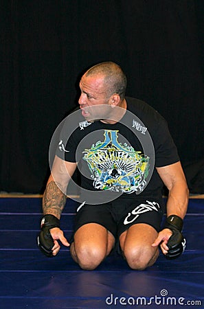 Wanderlei Silva UFC Fighter Editorial Stock Photo