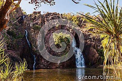 The Wangi Falls, Litchfield National Park, Northern Territory, Australia Stock Photo
