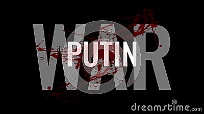 War against Ukraine. Stand with Ukraine, Putin politic. 2022 Editorial Stock Photo