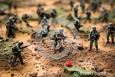 Military special operation Stock Photo