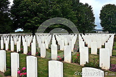 War graves Stock Photo