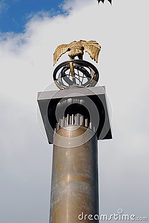 War memorial in Yaroslavl, Russia. Stock Photo