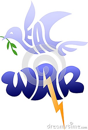 War and Peace/eps Vector Illustration