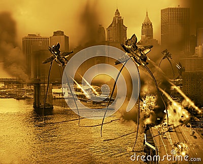 War of the Worlds 2 Stock Photo